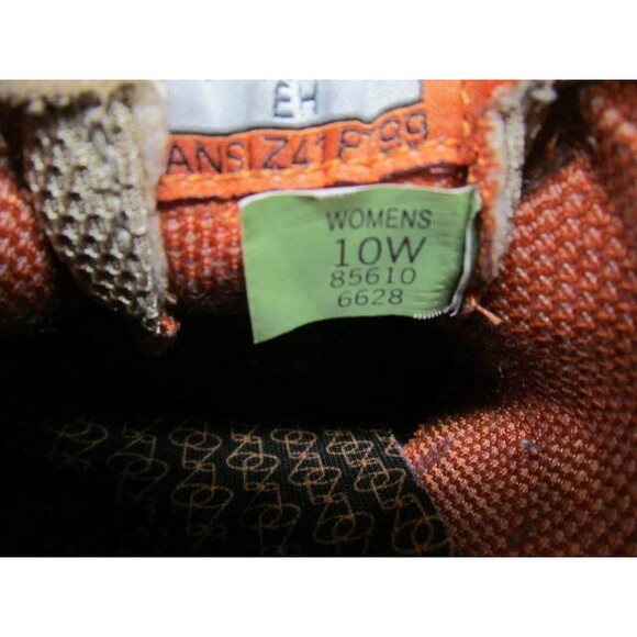 Timberland Pro Series ASTM Safety Toe Tan Nubuck Shoes Womens Size US 10 W - Picture 8 of 12